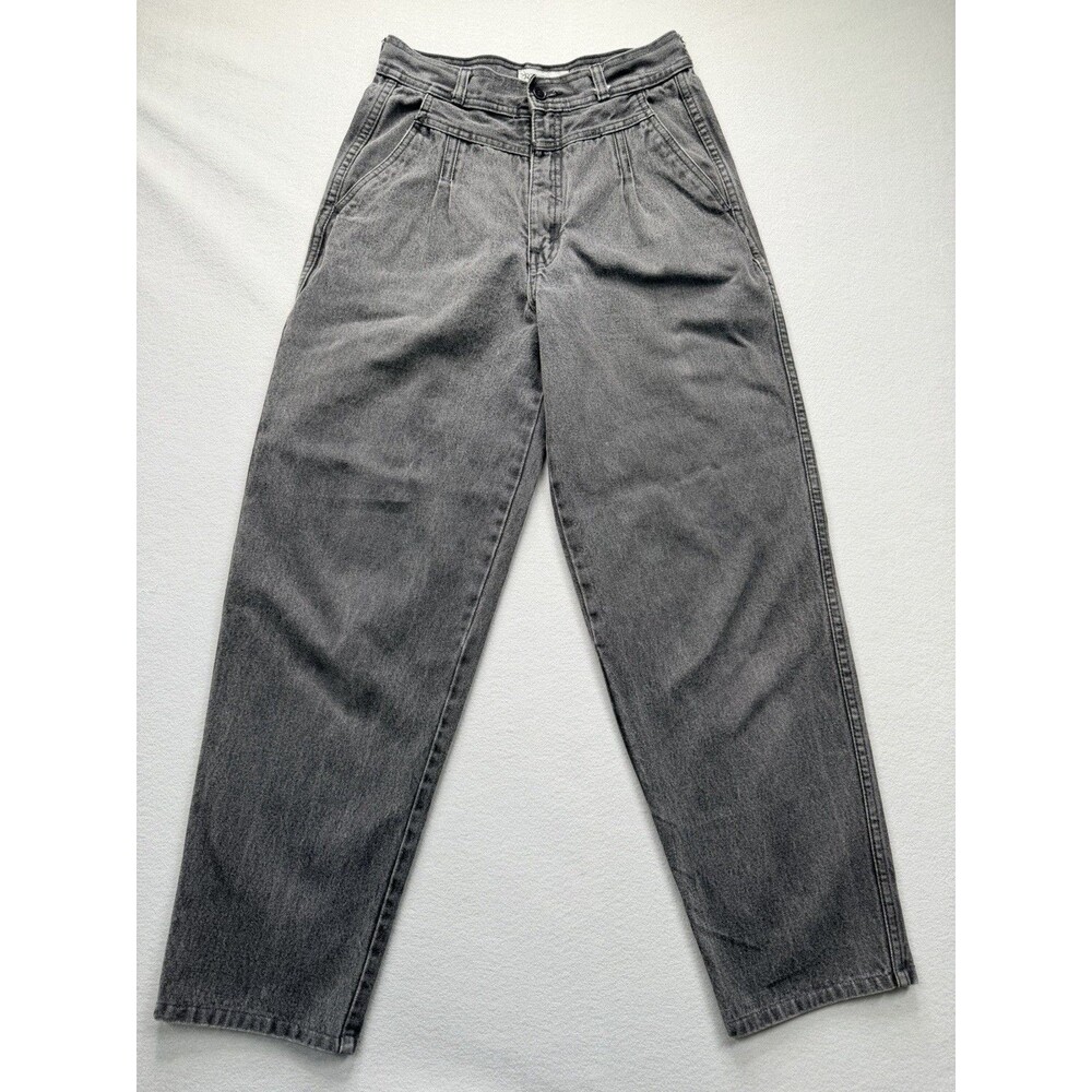 Vintage BBB Blues Black Mom Jeans High Waist Tapered 100% Cotton 11/12